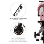 Kinderkraft tricicleta JAZZ 2 pentru 9m+ Pink
