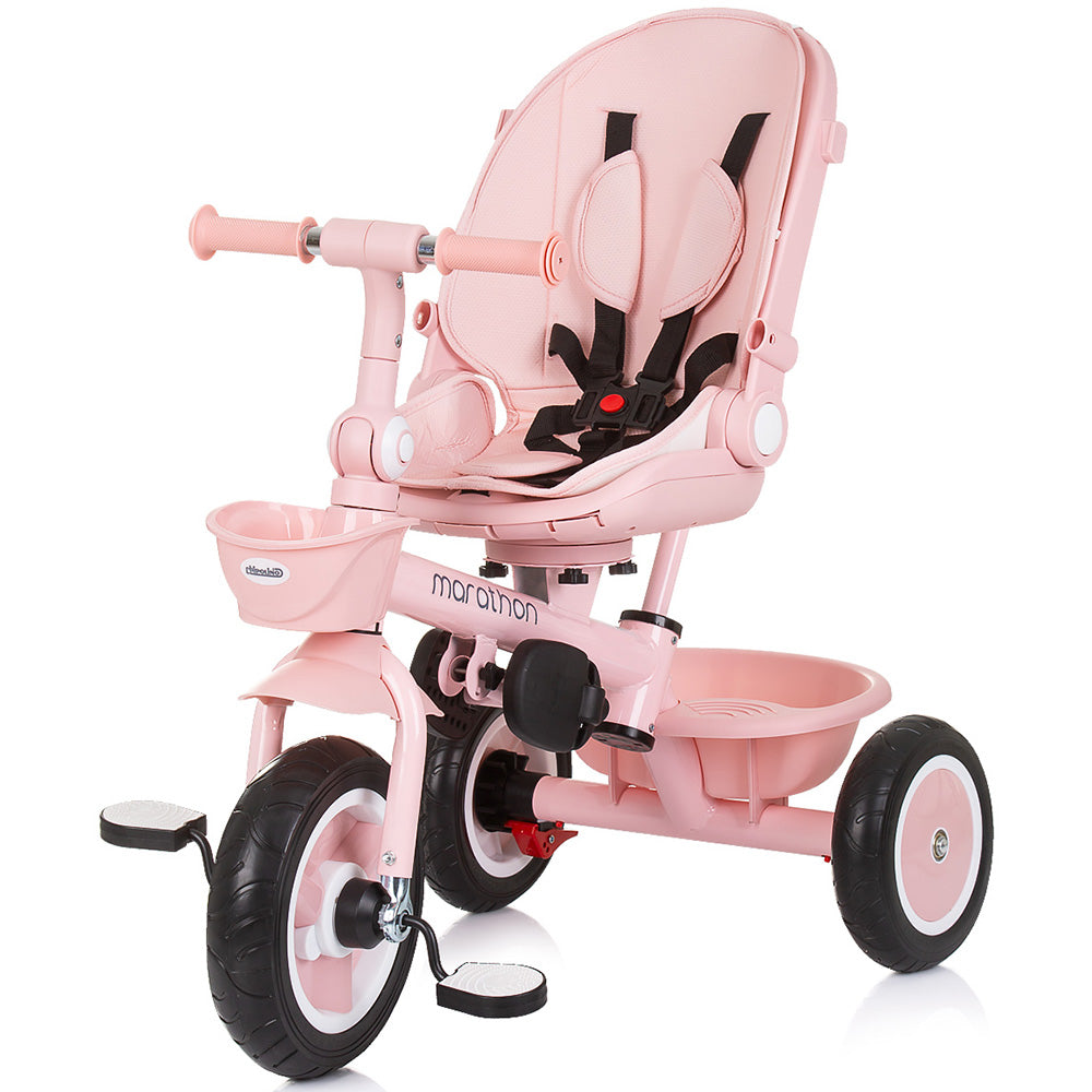 Chipolino tricicleta Marathon 1-3 ani Flamingo