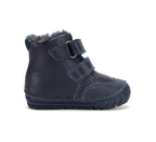 D.D.Step ghete baieti imblanite 19-24 Royal Blue cu ursulet