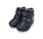 D.D.Step ghete baieti imblanite 19-24 Royal Blue cu ursulet