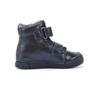 D.D.Step ghete fete imblanite cu LED 25-30 Cobalt cu stelute