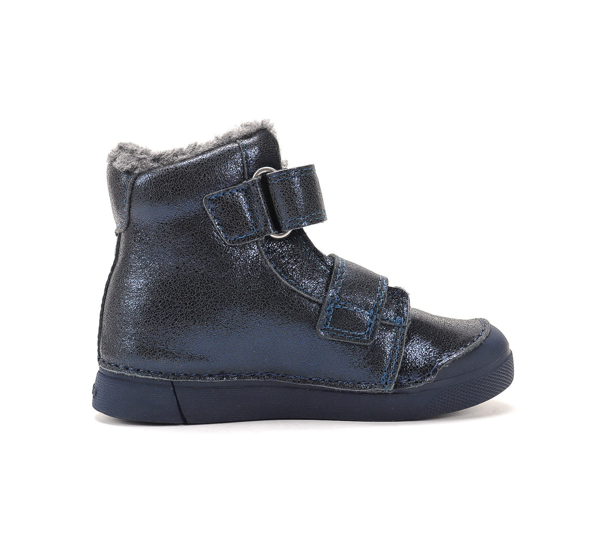 D.D.Step ghete fete imblanite cu LED 25-30 Cobalt cu stelute