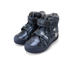 D.D.Step ghete fete imblanite cu LED 25-30 Cobalt cu stelute