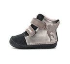 D.D.Step ghete fete Barefoot imblanite 20-25 Champagne cu ingeras