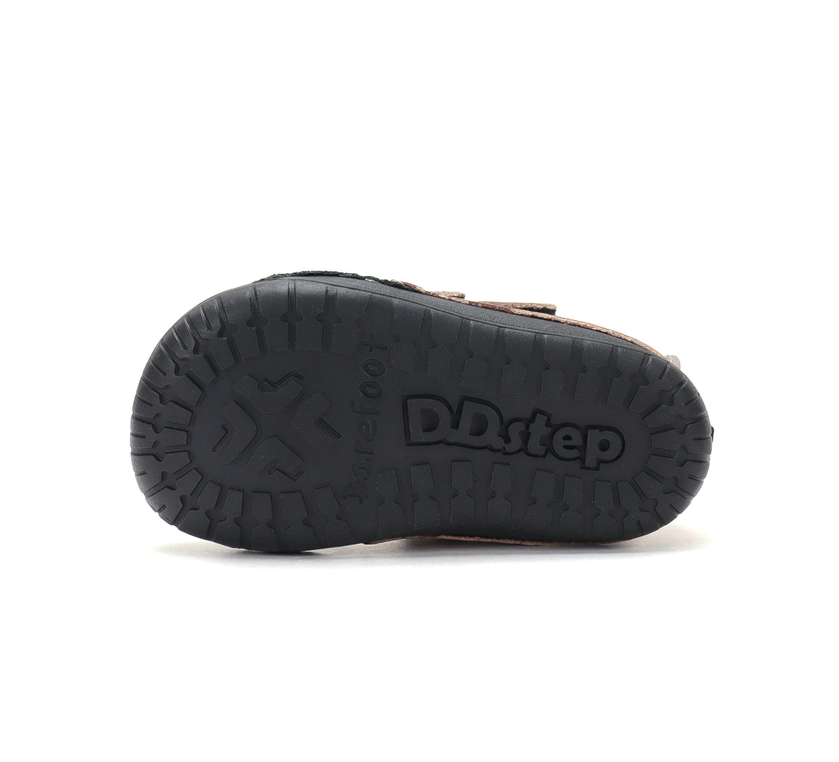 D.D.Step ghete fete Barefoot imblanite 20-25 Champagne cu ingeras