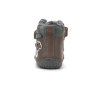 D.D.Step ghete baieti Barefoot imblanite 20-25 Chocolate cu norisor