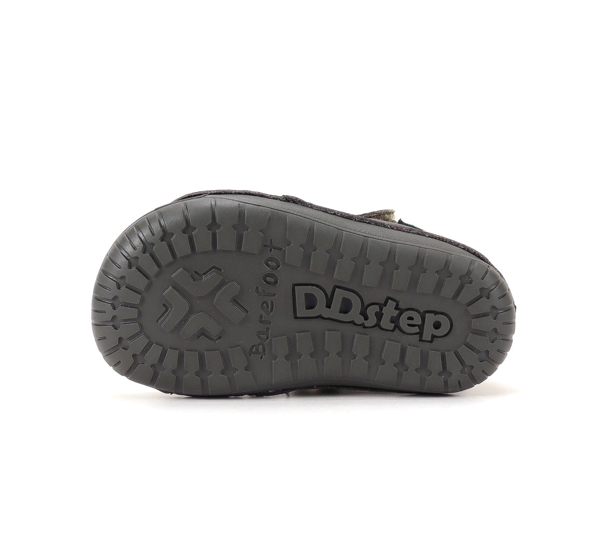 D.D.Step ghete baieti Barefoot imblanite 20-25 Chocolate cu norisor
