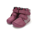 D.D.Step ghete fete Barefoot imblanite 20-25 Marine grey cu norisor