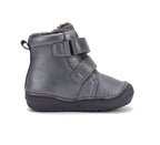 D.D.Step ghete fete imblanite 20-25 Metallic Grey cu unicorn