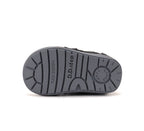 D.D.Step ghete baieti imblanite 20-31 Dove Grey cu negru