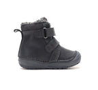 D.D.Step ghete baieti imblanite 20-31 Black cu masina de pompieri
