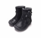 D.D.Step botine fete imblanite 20-25 Lead cu fluturas