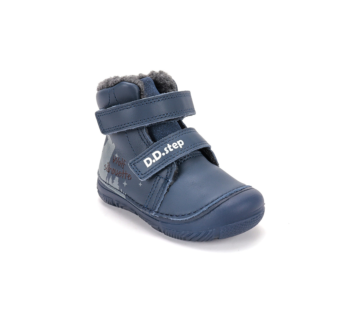 D.D.Step ghete baieti imblanite si fluorescente 26-31 Marine cu lup
