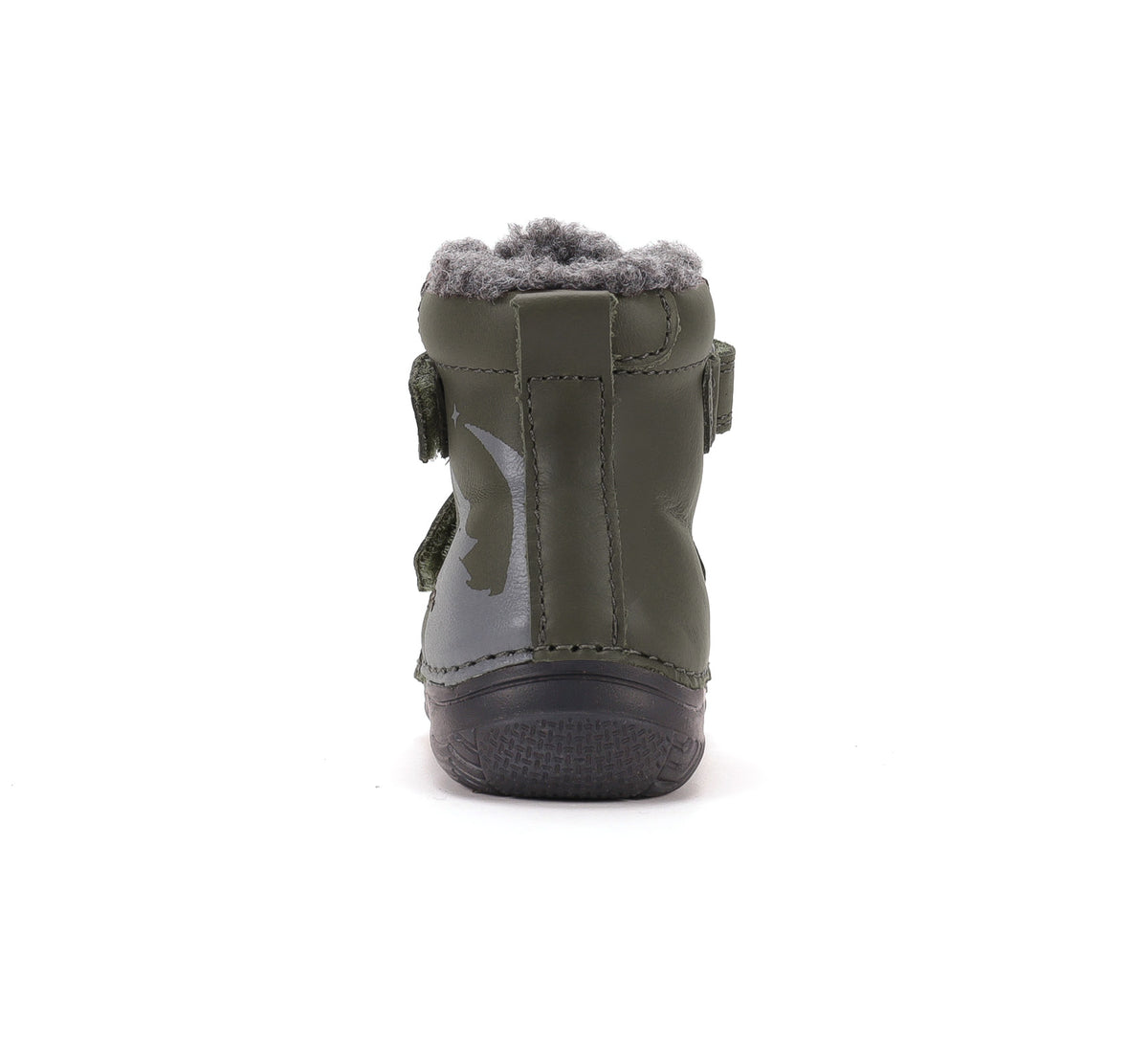 D.D.Step ghete baieti imblanite si fluorescente 20-31 Olive cu lup