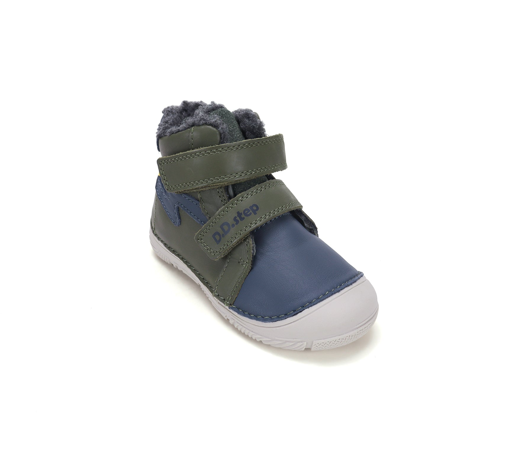 D.D.Step ghete baieti imblanite 26-31 Olive cu albastru