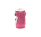 D.D.Step ghete fete imblanite si fluorescente 20-25 Hot Pink cu pisica