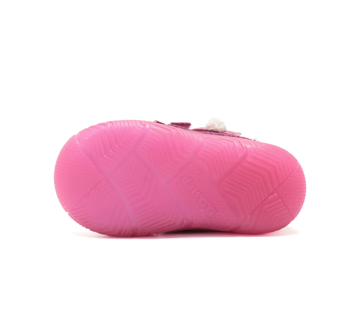 D.D.Step ghete fete imblanite si fluorescente 20-25 Hot Pink cu pisica
