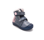 D.D.Step ghete fete imblanite si fluorescente 20-31 Cobalt cu pisica