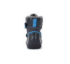 D.D.Step ghete baieti Barefoot captusite 28-33 Royal Blue cu dunga albastra