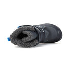 D.D.Step ghete baieti Barefoot captusite 28-33 Royal Blue cu dunga albastra