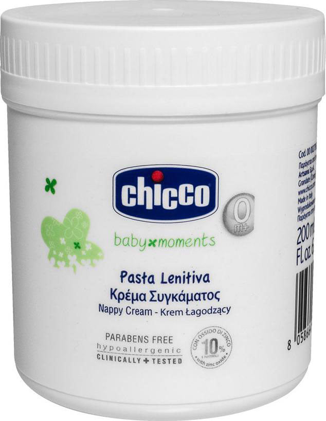 Chicco Crema antiiritanta 200 ml cu panthenol si oxid de zinc Pasta Lentiva 0m+ Imagine principală a produsului