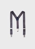 Abel&Lula bretea baieti cu elastic si logo 6-18 luni, Navy blue