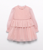 Abel&Lula rochie fete cu tul si glitter 4-10 ani Petal