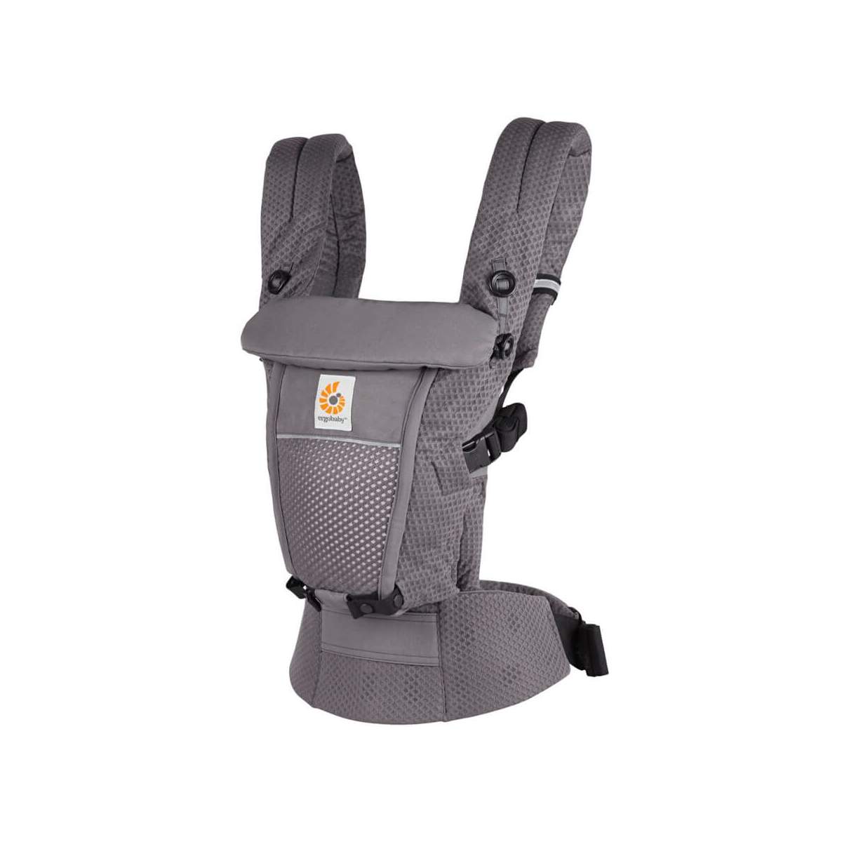 Ergobaby marsupiu Adapt Soft Flex 0-48 luni (3,2 - 20.4 kg) Mesh Graphite Grey
