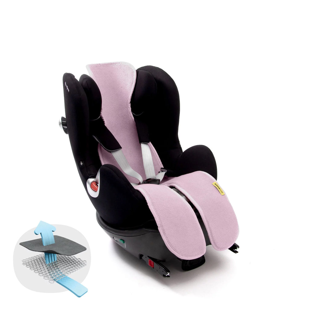 Aeromoov protectie antitranspiratie scaun auto 15-36 kg GR 2/3 Lilac