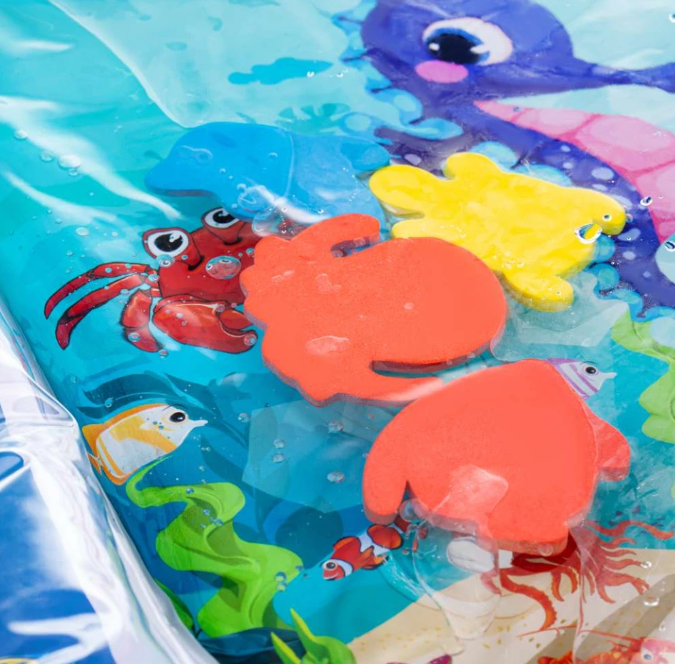 Akuku covor de joaca gonflabil 67x49 cm Water Play Mat 04