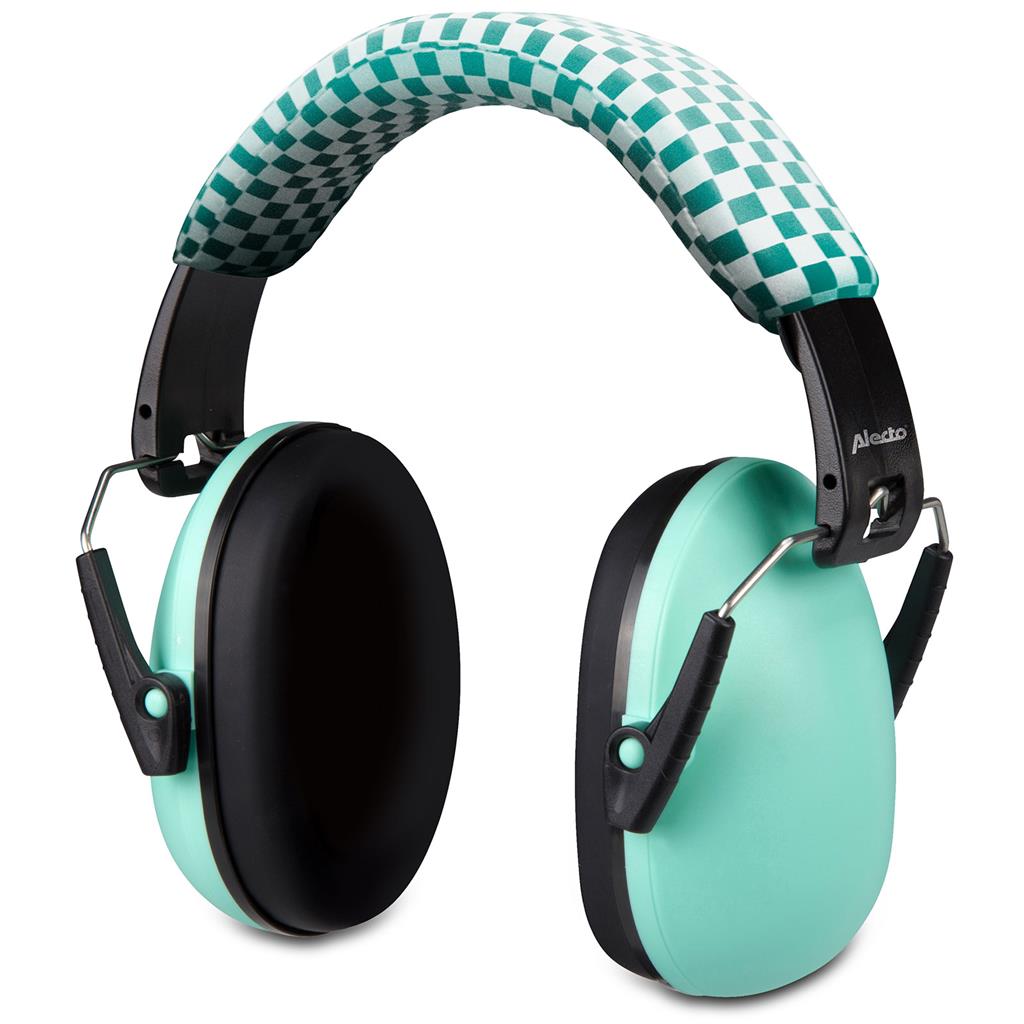 Alecto casti de protectie fonica pentru copii 18m+, Green 01