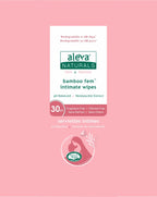 Aleva Naturals servetele umede intime pentru mamici din fibre de bambus 30 buc
