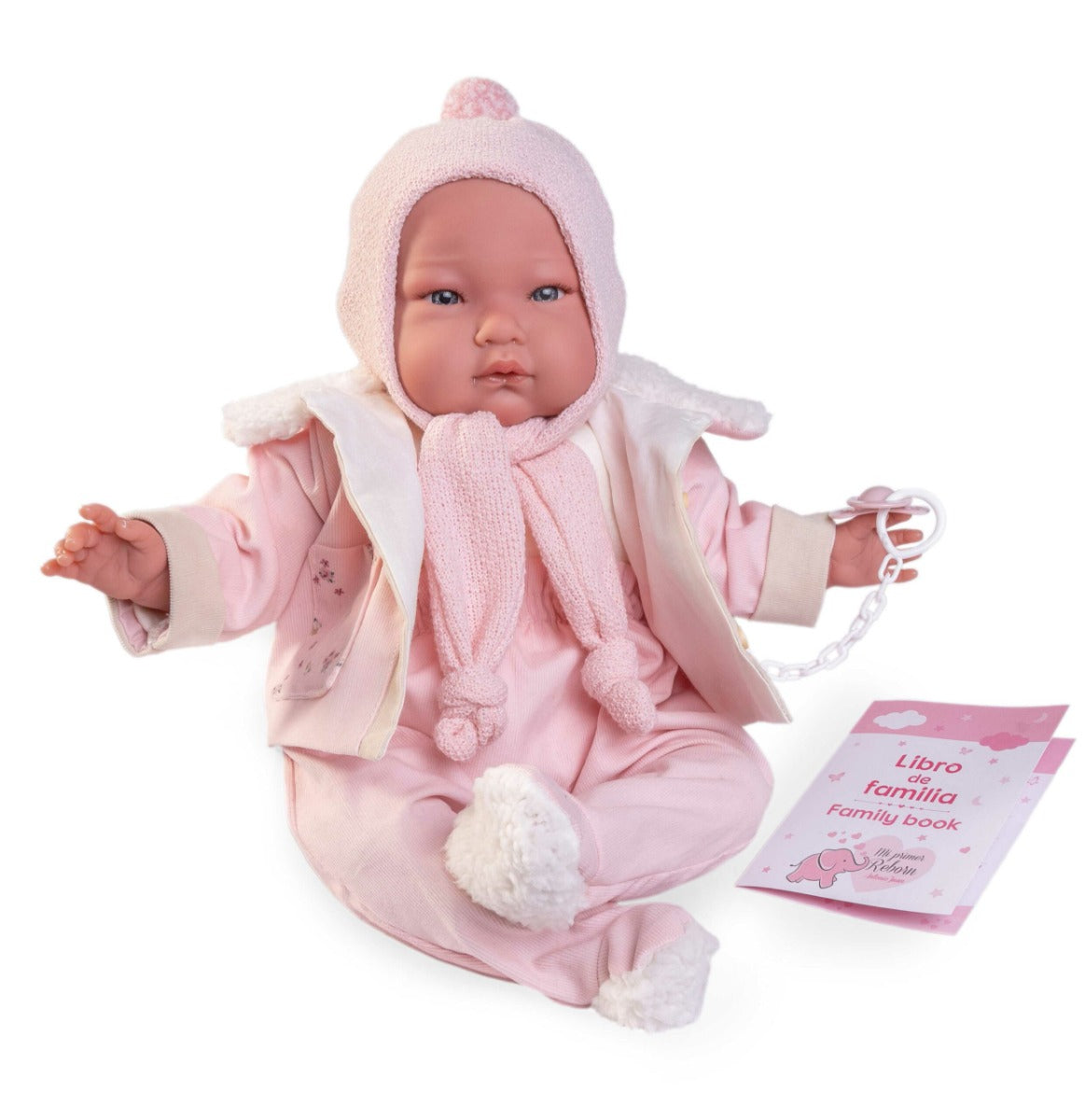 Antonio Juan papusa Alejandra de iarna 52 cm 3 ani+ Imagine principală a produsului