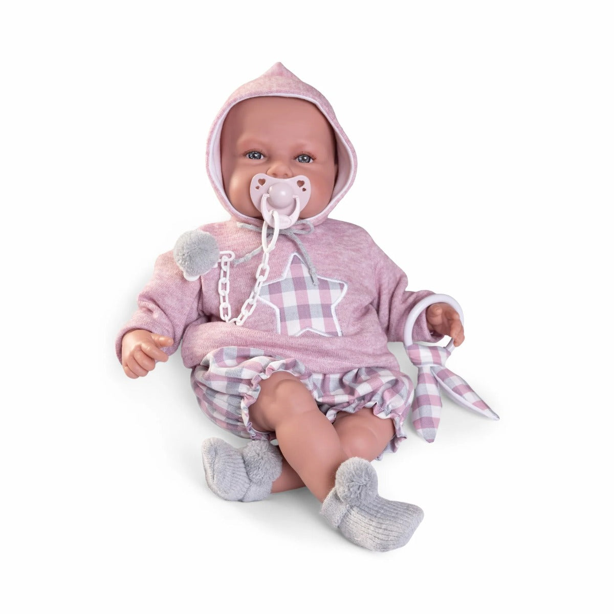 Antonio Juan papusa Babydoo cu stea si mecanism de vorbire 50 cm 3 ani+