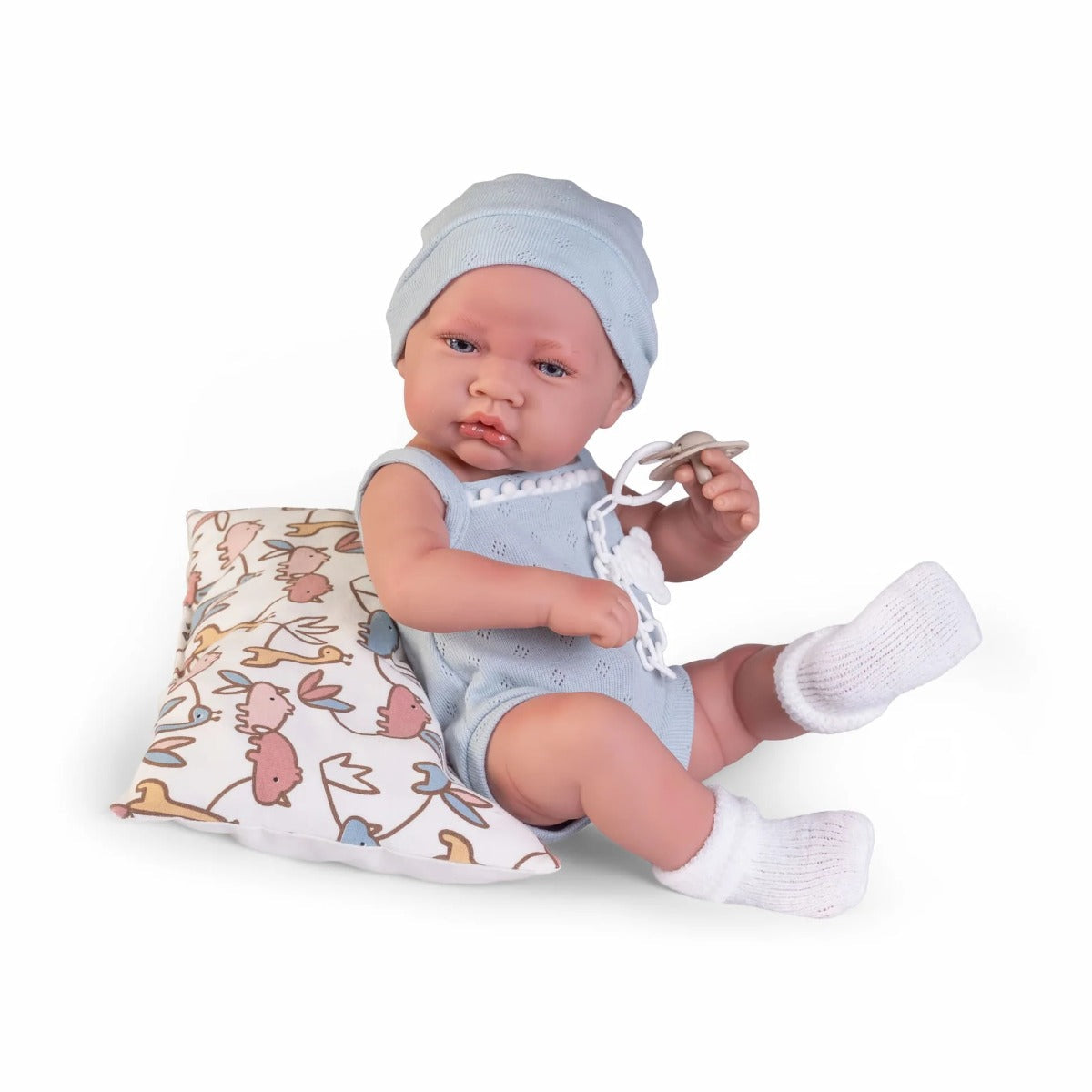 Antonio Juan papusa baietel in pijama 42 cm 3 ani+