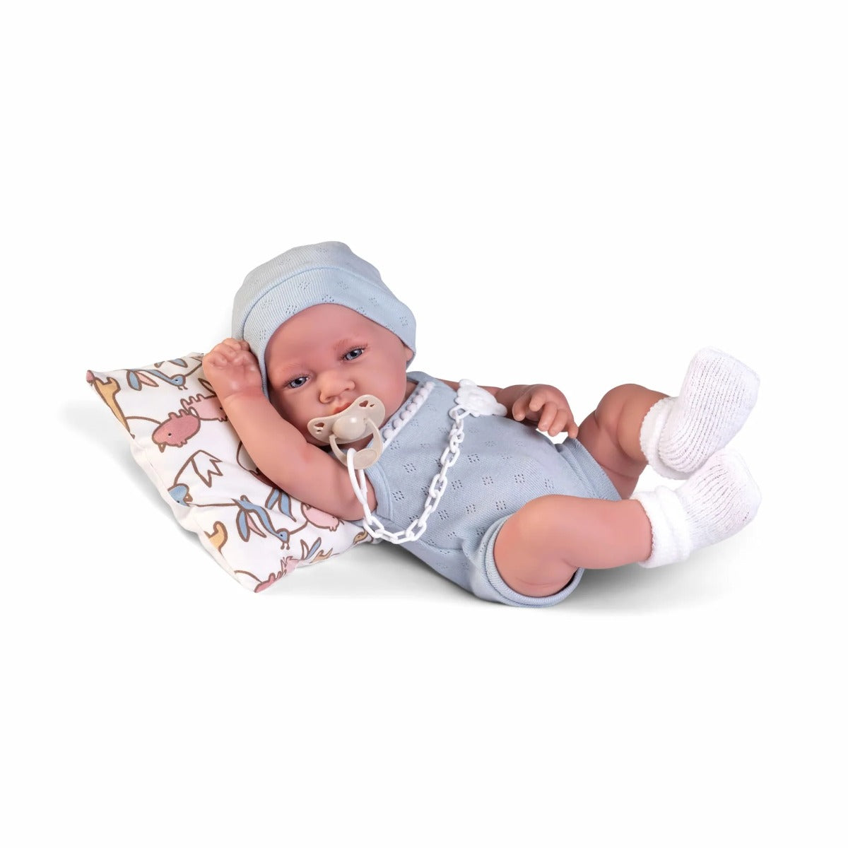 Antonio Juan papusa baietel in pijama 42 cm 3 ani+