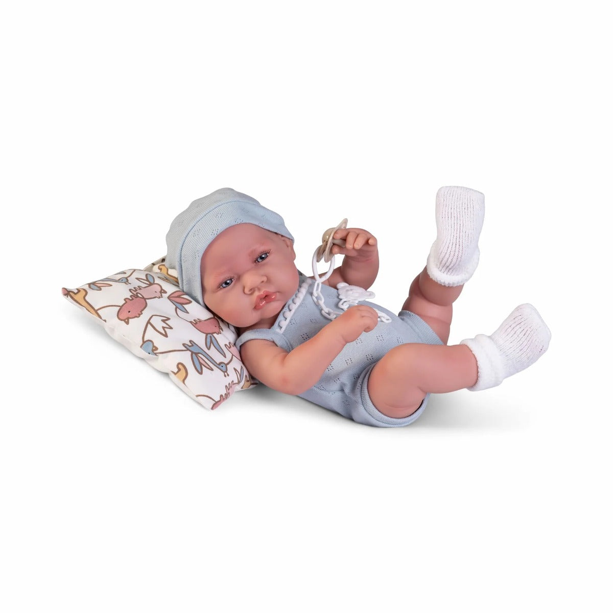 Antonio Juan papusa baietel in pijama 42 cm 3 ani+