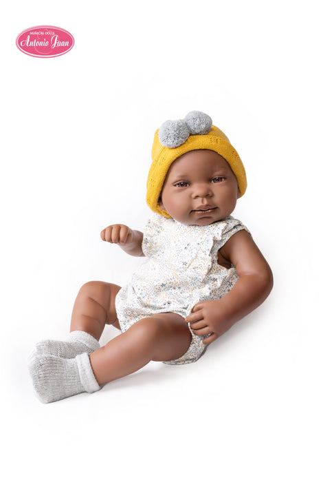 Antonio Juan papusa baietel mulatru 42 cm 3 ani+