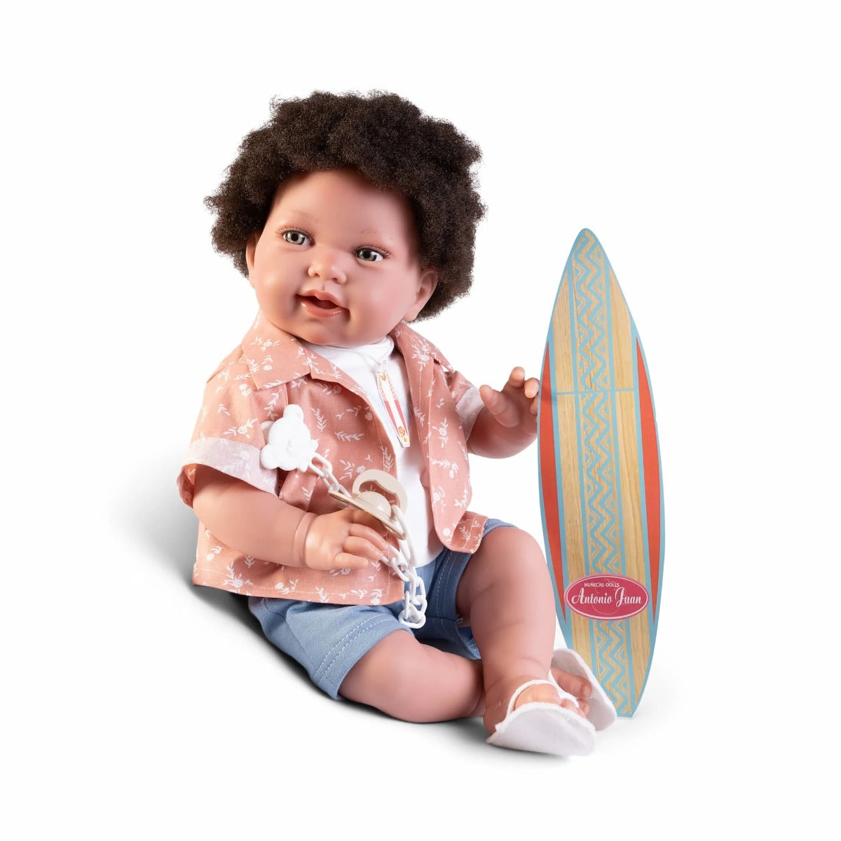 Antonio Juan papusa baietel Pipo surfist 42 cm 3 ani+
