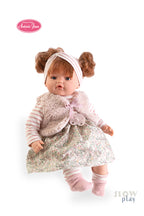 Antonio Juan papusa Beni 42 cm cu mecanism de plans si vesta 3 ani+