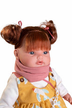 Antonio Juan papusa Beni cu mecanism de plans 42 cm 3 ani+