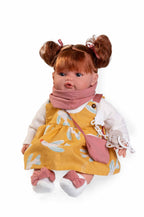 Antonio Juan papusa Beni cu mecanism de plans 42 cm 3 ani+