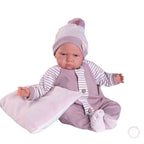 Antonio Juan papusa cu corp moale Berta Reborn Prima mea pijama 52 cm 3 ani+ 