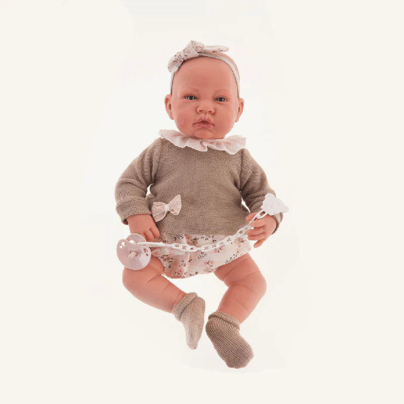 Antonio Juan papusa Cecilia cu perna pentru lactatie 42 cm 3 ani+ Imagine secundară a produsului