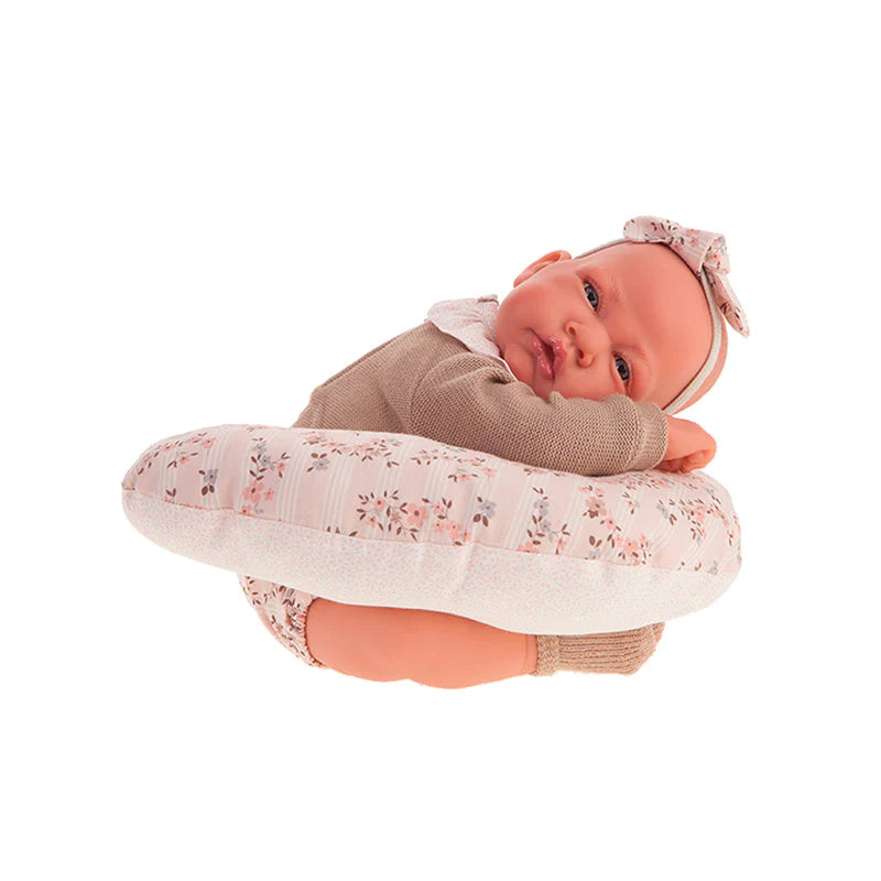 Antonio Juan papusa Cecilia cu perna pentru lactatie 42 cm 3 ani+