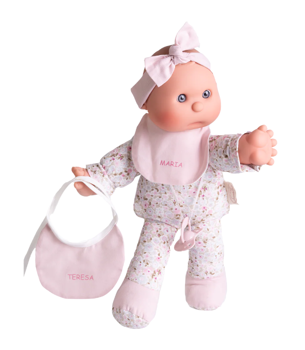 Antonio Juan papusa Dolly cu babetica roz 36 cm 18m+