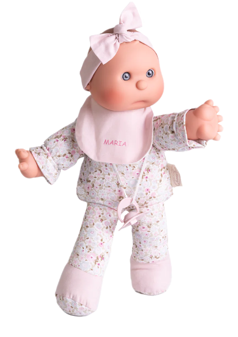 Antonio Juan papusa Dolly cu babetica roz 36 cm 18m+