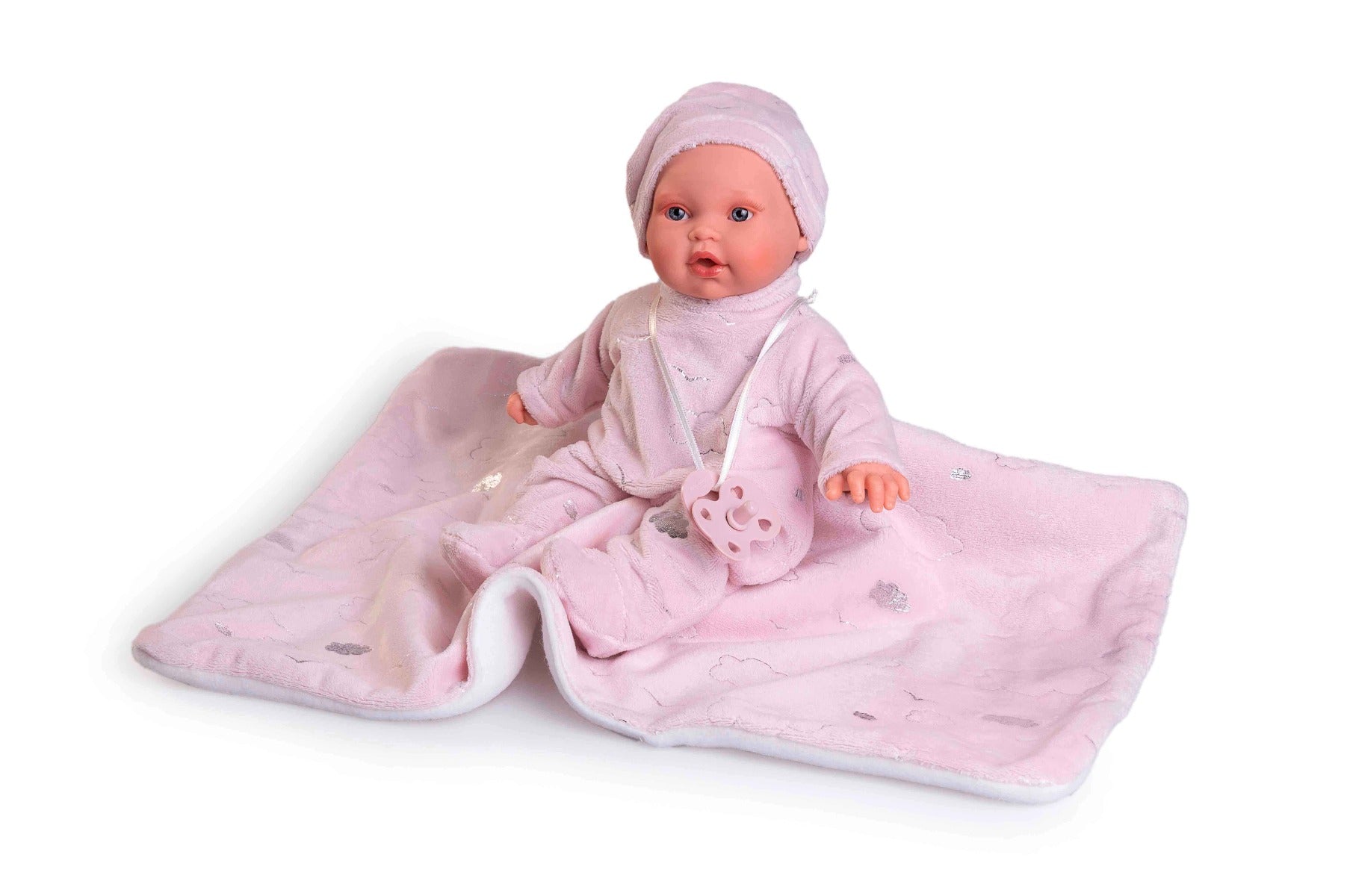 Antonio Juan papusa Kika cu mecanism de plans 27 cm 2 ani+