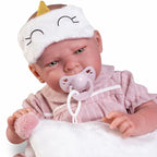 Antonio Juan papusa Lea cu accesorii unicorn 42 cm 3 ani+