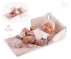 Antonio Juan papusa Lúa corp anatomic vinil cu protectie pentru patut 42 cm 3 ani+